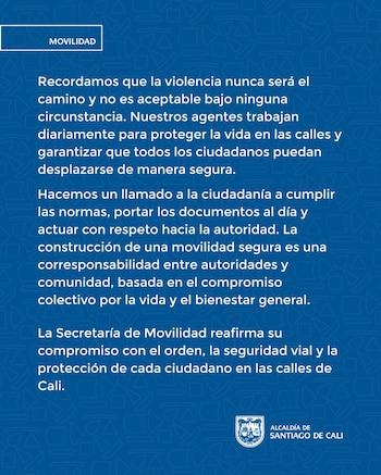 La entidad rechaza cualquier tipo