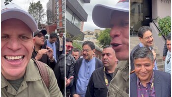 Iván Cepeda fue ‘acorralado’ por simpatizantes de Abelardo de la Espriella que le reclamaron por su silencio frente a las víctimas de las Farc