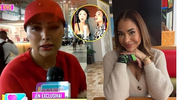 Pamela Franco se muestra desentendida del bloqueo a Melanie Martínez y asegura que no hay ningún problema, pero no le creen