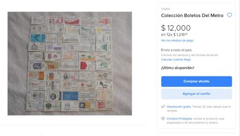 Colección de 253 boletos del