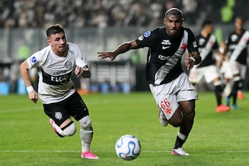 Olimpia le gana 1-0 a Vasco Da Gama en la vuelta de los octavos de final de la Copa Sudamericana - crédito AFP
