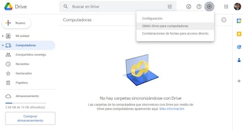 Sincronización de Google Drive con