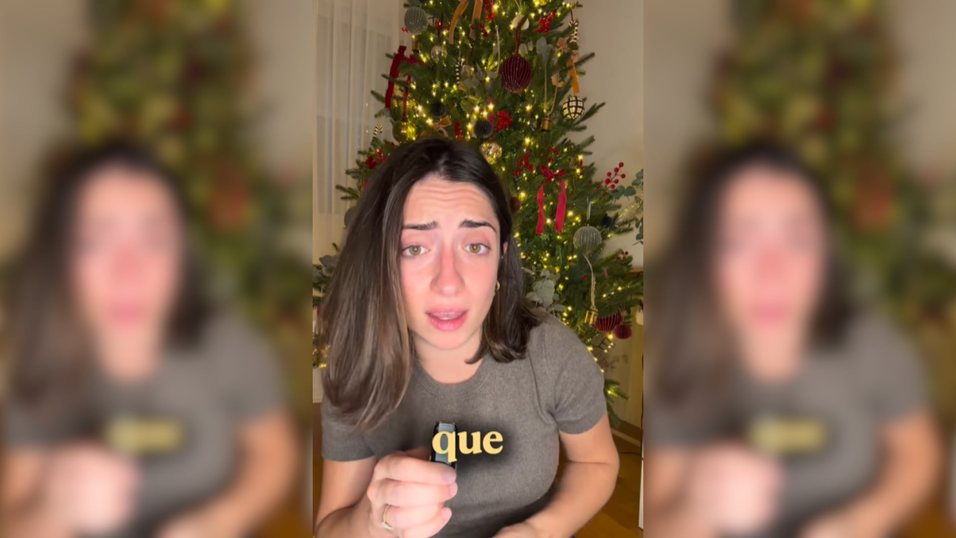 Sara Marín en un reciente vídeo de redes sociales. (Instagram)