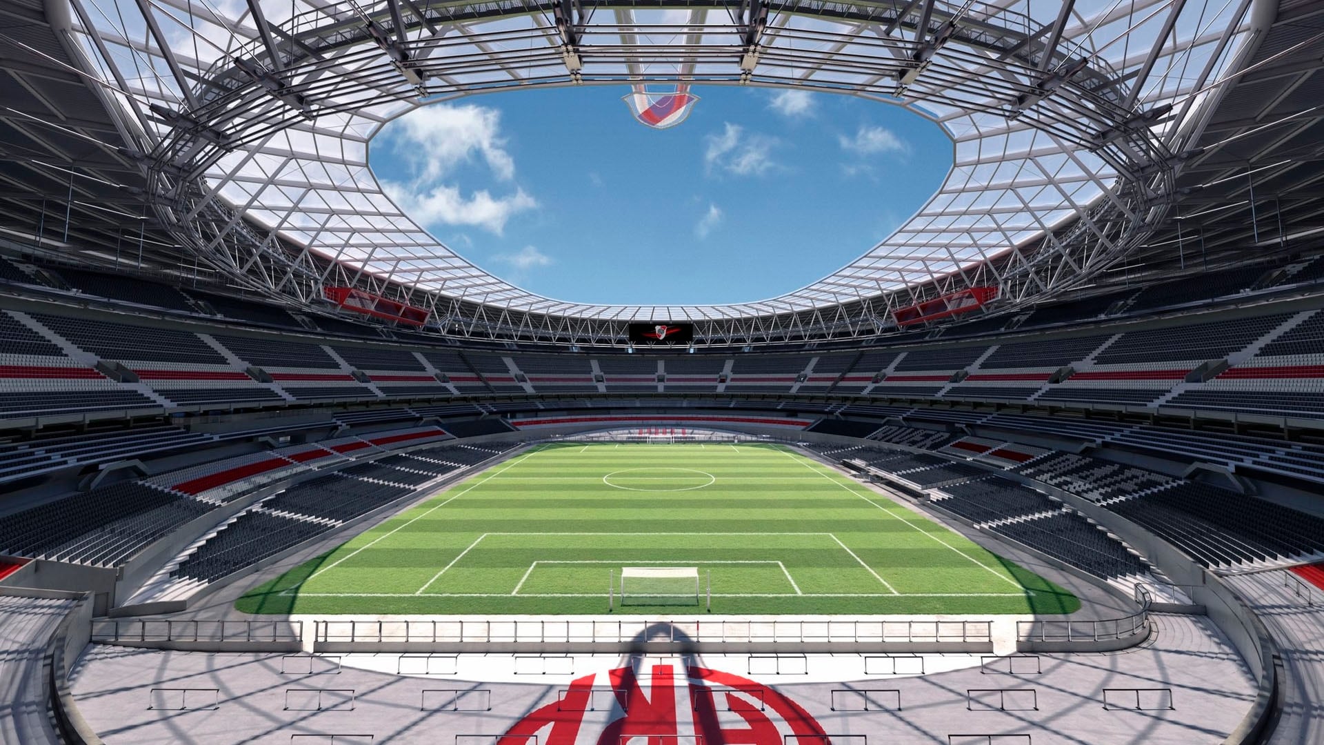 El acuerdo por el naming del estadio ocurre en medio de un proceso de transformación para River Plate, que busca ampliar la capacidad de su estadio a más de 100.000 personas (Créditos: @RiverPlate)