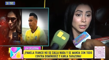 Pamela Franco habla sobre conflicto familiar de Christian Cueva: “No aprobaría quitarle sus hijos”. Captura: Amor y Fuego.