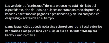 Este fue el mensaje del