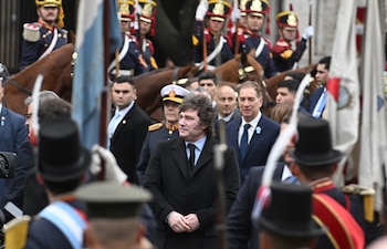 El Presidente Milei participa del Tedeum en la Catedral de Buenos Aires por el 9 de Julio