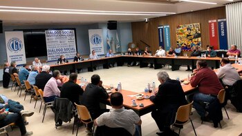 La CGT le brindó un