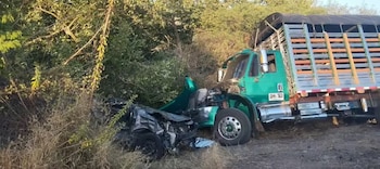 El accidente involucró a un