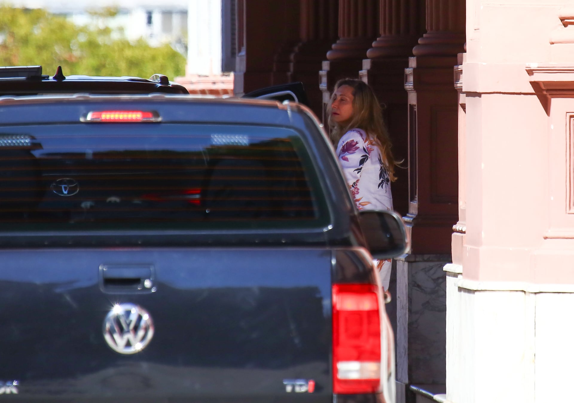 Karina Milei recibió a Mahiques en Casa Rosada un día antes de su asunción (RS Fotos)