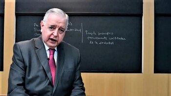 El profesor y ex diputado