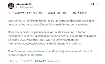 El ministro de Economía, Luis