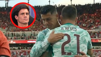 La rabiosa reacción del periodista amigo de Cristiano Ronaldo cuando lo reemplazaron en el triunfo de Portugal: “¡No está ni cansado!”