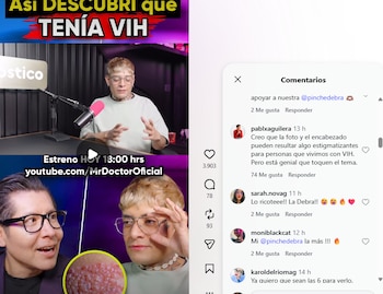 Usuarios en redes sociales señalaron que el encabezado del video y la fotografía utilizada constituyen un ejemplo de estigmatización hacia las personas que viven con VIH
(Captura)