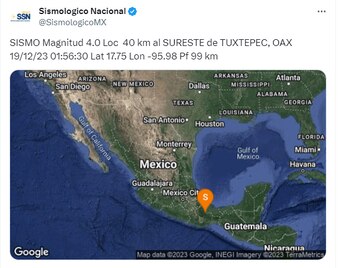 (X/@SismologicoMX)