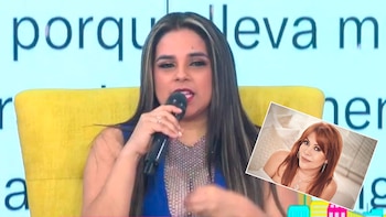 Giuliana Rengifo se defiende. (Willax