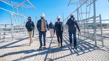 Marisa Fassi recorrió los avances