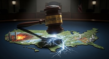 Una maza de la Corte