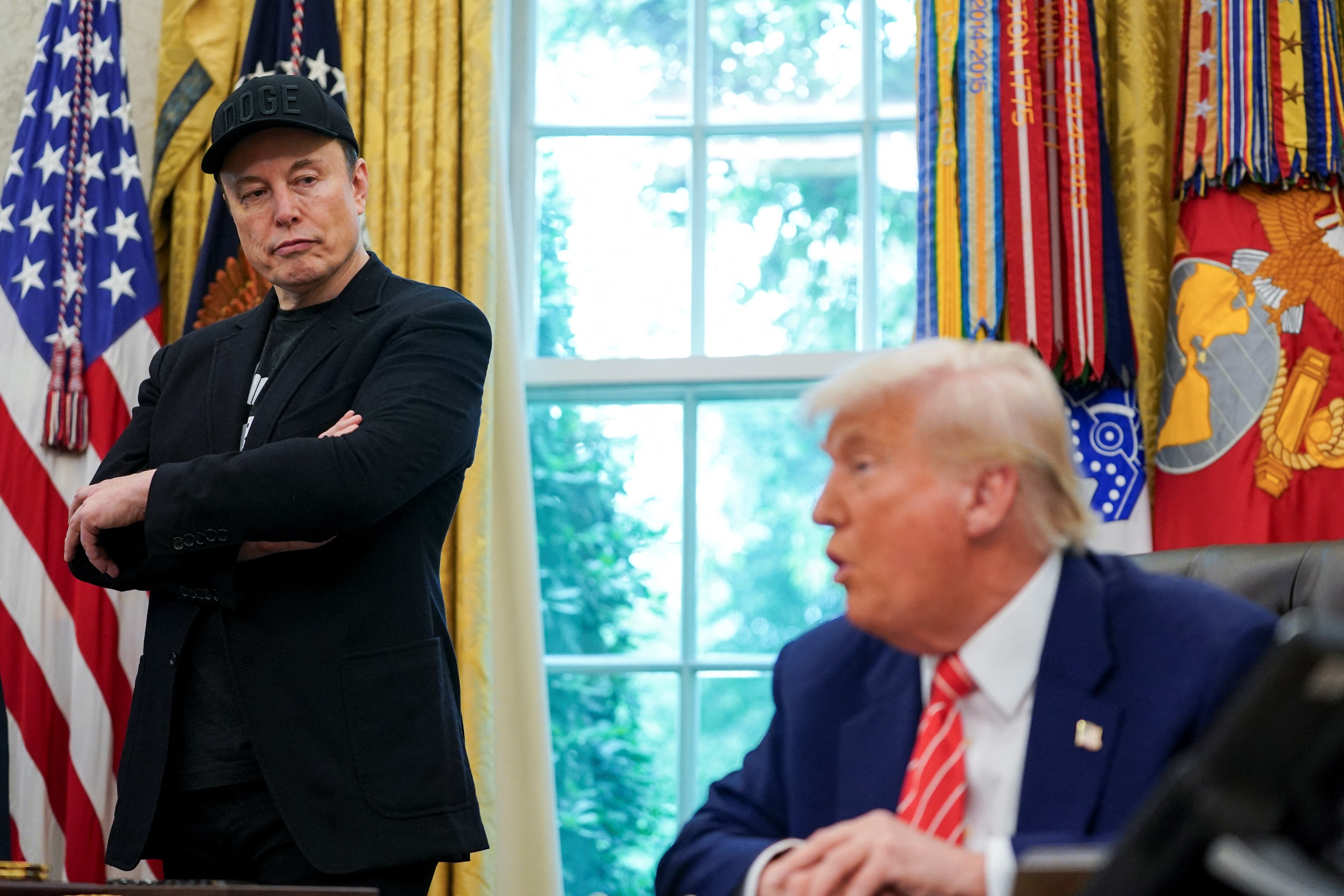 Elon Musk y Donald Trump