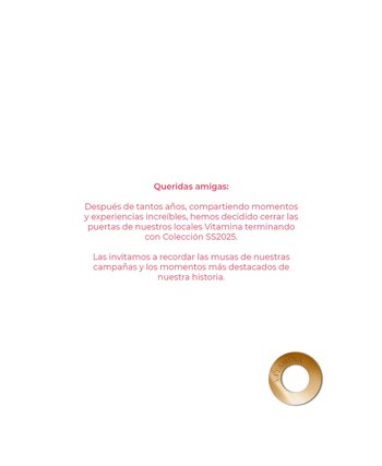 Así se despidió Vitamina en