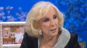 Mirtha Legrand estuvo acompañada por