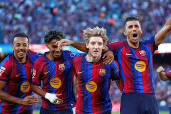 FC Barcelona. (AP Foto/Joan Monfort)