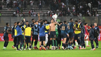 Ecuador confirmó su clasificación al Mundial en Lima. - Crédito: AFP