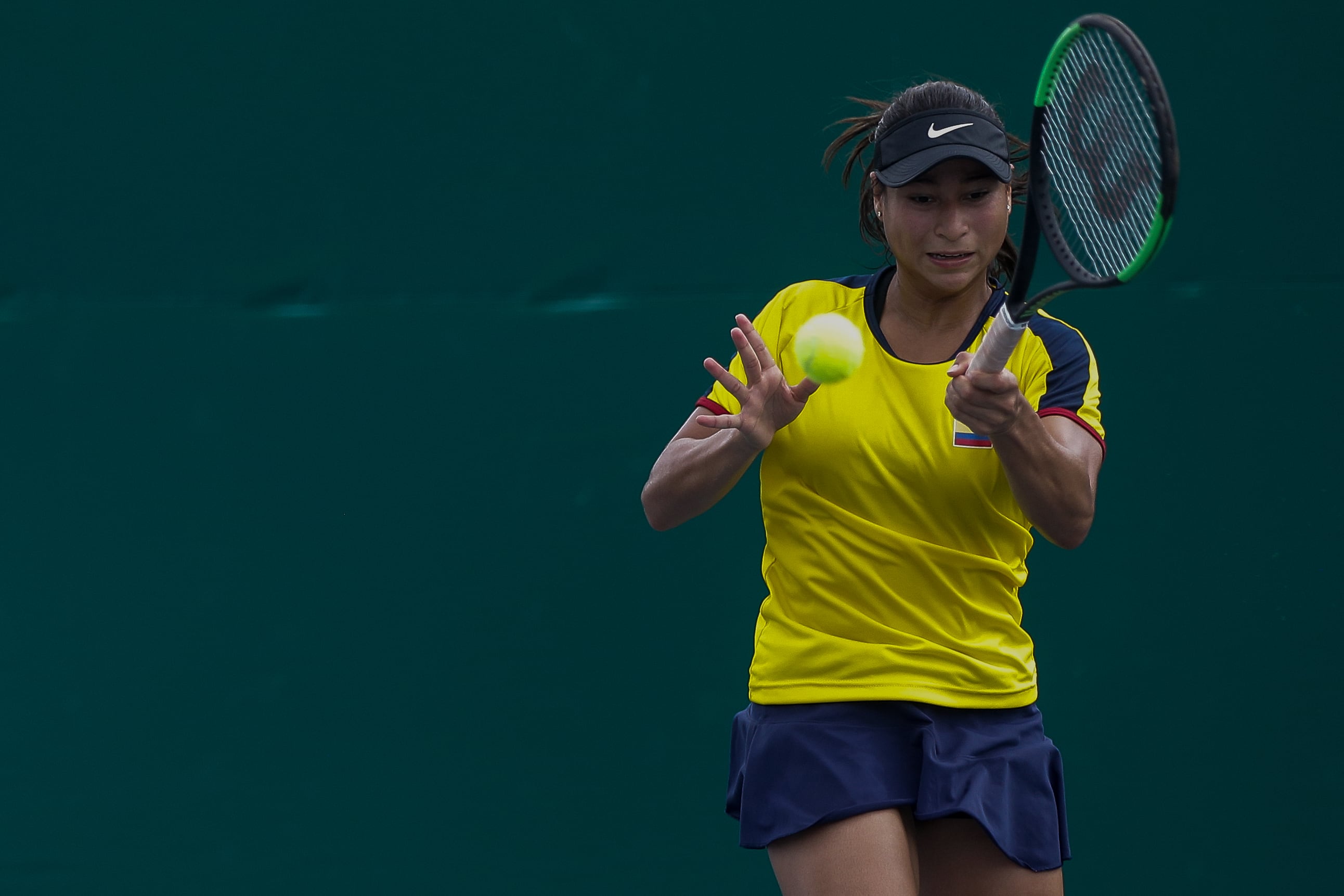 Maria Fernanda Herazo suma 39 títulos profesionales en el World Tennis Tour para Colombia - crédito Diego Pineda/Colprensa