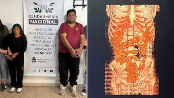 Viajaban hacia la Patagonia y el escáner reveló 199 cápsulas de cocaína: así cayeron dos “mulas” bolivianas en Aeroparque