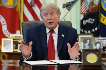 El crecimiento de Anthropic se produce en medio de un enfrentamiento con la administración del presidente estadounidense Donald Trump (AP foto/Jacquelyn Martin)