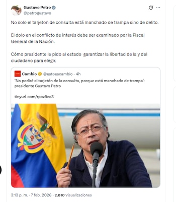 El presidente Gustavo Petro aseguró