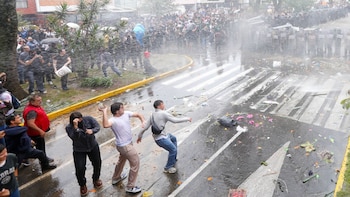 Guadalajara manifestación agua represión