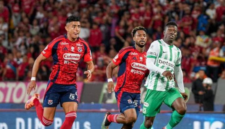 Medellín y Nacional igualaron sin goles en el Atanasio- crédito Colprensa