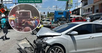 Las autoridades hicieron presencia en