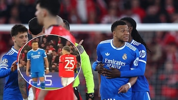 La furiosa reacción de Mbappé