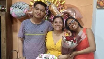 Valentín Babilonia, vive junto a