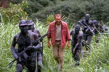 La película rodó escenas en los Andres ecuatorianos.