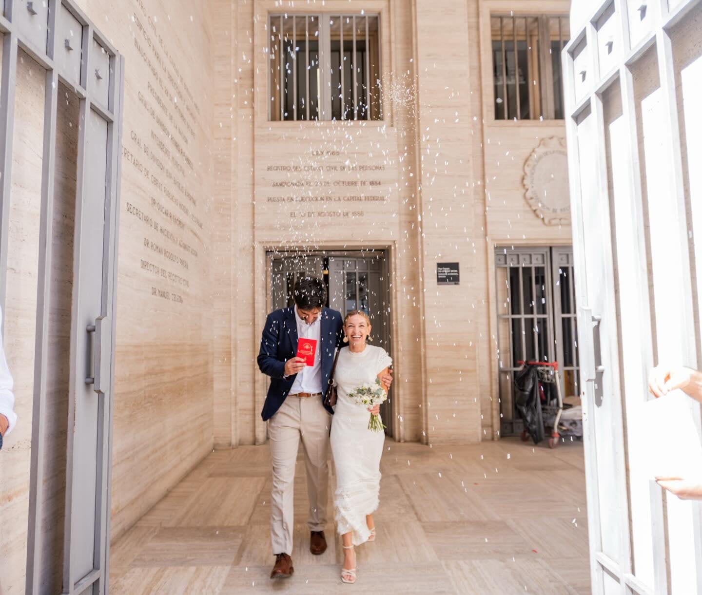 El civil de Bautista Lena y Delfina Villagra, al que no asistió Juana Repetto