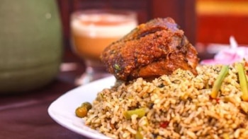 El arroz con pato es