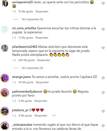 Usuarios lamentan despedida de Javier