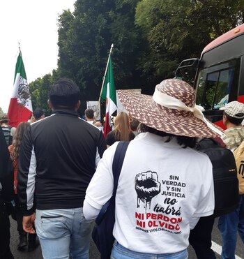 “Aparece una persona que dice