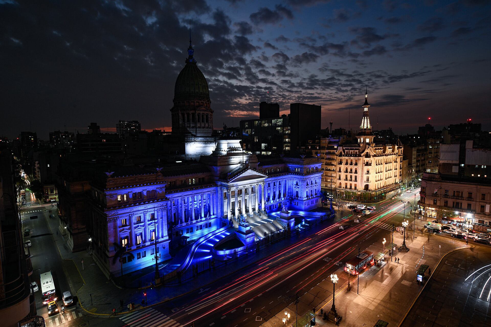 La fachada principal del Congreso (Prensa Senado)