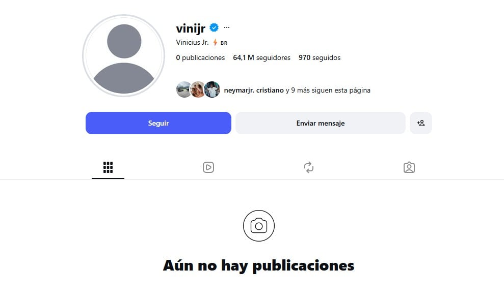 La llamativa decisión de Vinícius Júnior con sus redes sociales