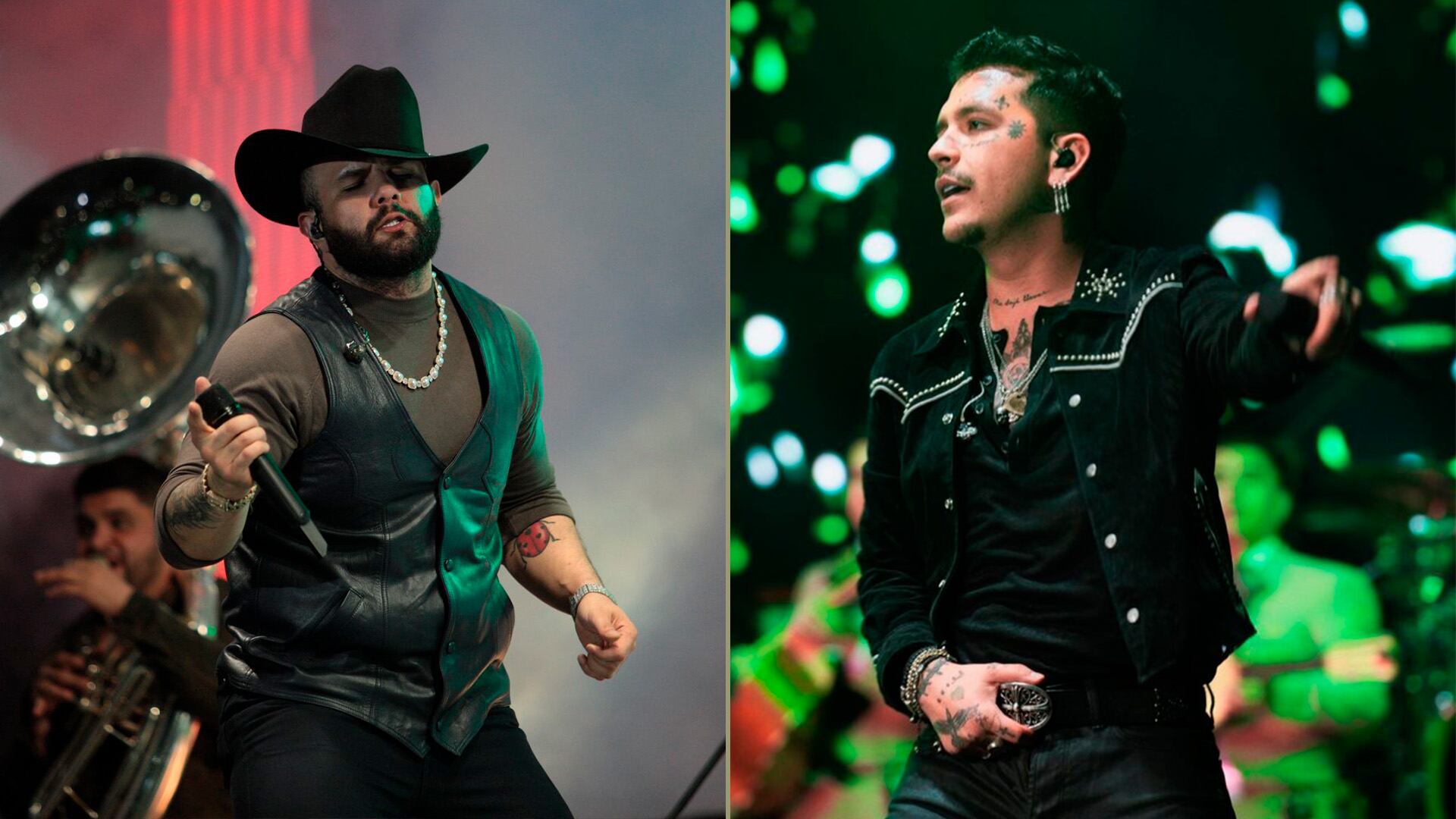 Las diferencias entre Carin León y Christian Nodal surgieron por cuestiones de la industria musical, no personales (Archivo)