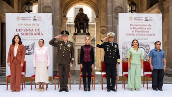 Sheinbaum recordó el histórico discurso de Benito Juárez tras derrotar a Maximiliano donde usó la frase “el respeto al derecho ajeno es la paz”