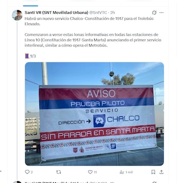 Presentan prueba piloto del Trolebús