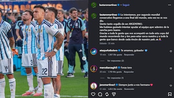 El posteo de Lautaro Martínez