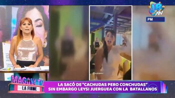 Leysi Suárez y Samantha Batallanos