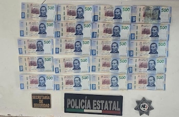 billetes de 500 falsos Chalco Edomex