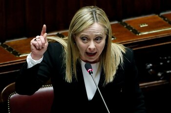 La premier Giorgia Meloni (Reuters)